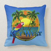 Key West Sunset Throw Pillows