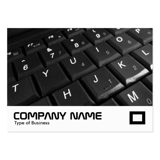 Keyboard 02 business card (front side)