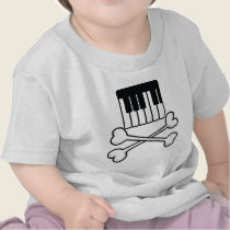 Keyboard and Crossbones t-shirts