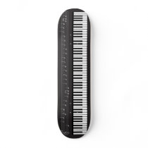 Keyboard and Notes Skateboard