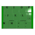Keyboard (card)
