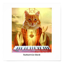 Keyboard Cat Church Poster posters by charlieschmidt Keyboard Cat Church Poster posters