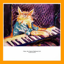 keyboard Cat Color Poster posters