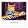 keyboard Cat Color Poster keyboard Cat Color Poster