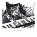 keyboard Cat Drawing Poster posters