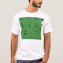 Keyboard (front) t-shirts