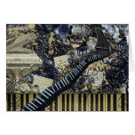 Keyboard Landscape Greeting Card