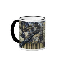 Keyboard Landscape Coffee Mug