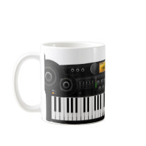 Keyboard Mug by bartonleclaydesign Keyboard Mug