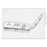 keyboard & music cards