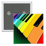 Keyboard Music Party Colors Buttons