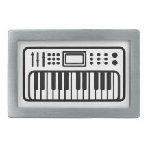Keyboard piano Instrument Belt Buckles