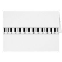Keyboard / Piano Keys: Cards