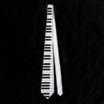 Keyboard / Piano Keys: Custom Necktie: Tie