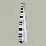Keyboard / Piano Keys: Custom Necktie: Tie