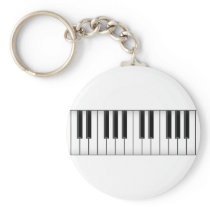 Keyboard / Piano Keys: Key Chains