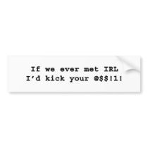 Keyboard Warrior Sticker bumper stickers by rmerrill Keyboard Warrior Sticker bumper stickers