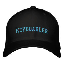 keyboarder Embroidered Hat embroidered hats