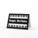 Keyboards Happy Birthday Greeting Cards
