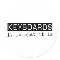 Keyboards It Is stickers