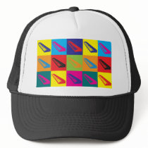 Keyboards Pop Art hats by sciencewillprevail Keyboards Pop Art hats