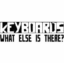 Keyboards What Else Is There? photo sculptures