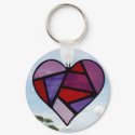 Keychain (Abstract Love Heart)