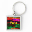Keychain - Abstract Peace