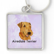 Keychain - Airedale Terrier