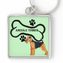 Keychain - Airedale Terrier
