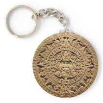 Keychain | Aztec Sunstone