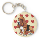 Keychain - Basset Hound