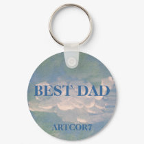 KEYCHAIN - BEST DAD by ARTCOR7 KEYCHAIN - BEST DAD
