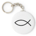 Keychain - The Christian Fish keychain