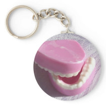 keychain dentures dentist teeth