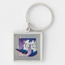Keychain - Electric Slide Cowboy Boots