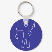 Keychain - Fisherman
