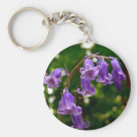 Keychain-Flowers-Purple Flowers