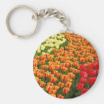 Keychain-Flowers-Tulip Field