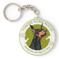 Keychain Forever Dobes Logo