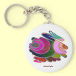 Keychain - Frigg White keychains