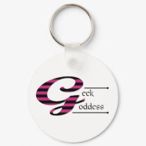 Keychain ~ Geek Goddess by LoriOriginals Keychain ~ Geek Goddess