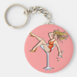 Keychain - Girl in a Martini, Olivia