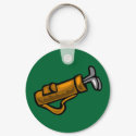 Keychain - Golf by pawtraitart Keychain - Golf