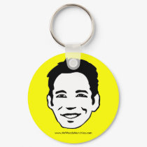 Keychain - Head - Yellow by Mr_Weed Keychain - Head - Yellow
