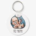 Keychain HI MOM