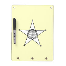 Keychain Holder Noteboard Dry-Erase Whiteboards
