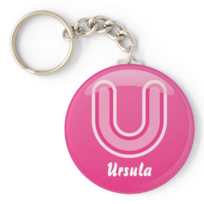 Letter U Pink