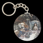 Keychain:  Mad Hatter Tea Party - by Rackham keychains