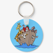 Keychain - Noah's Ark by pawtraitart Keychain - Noah's Ark